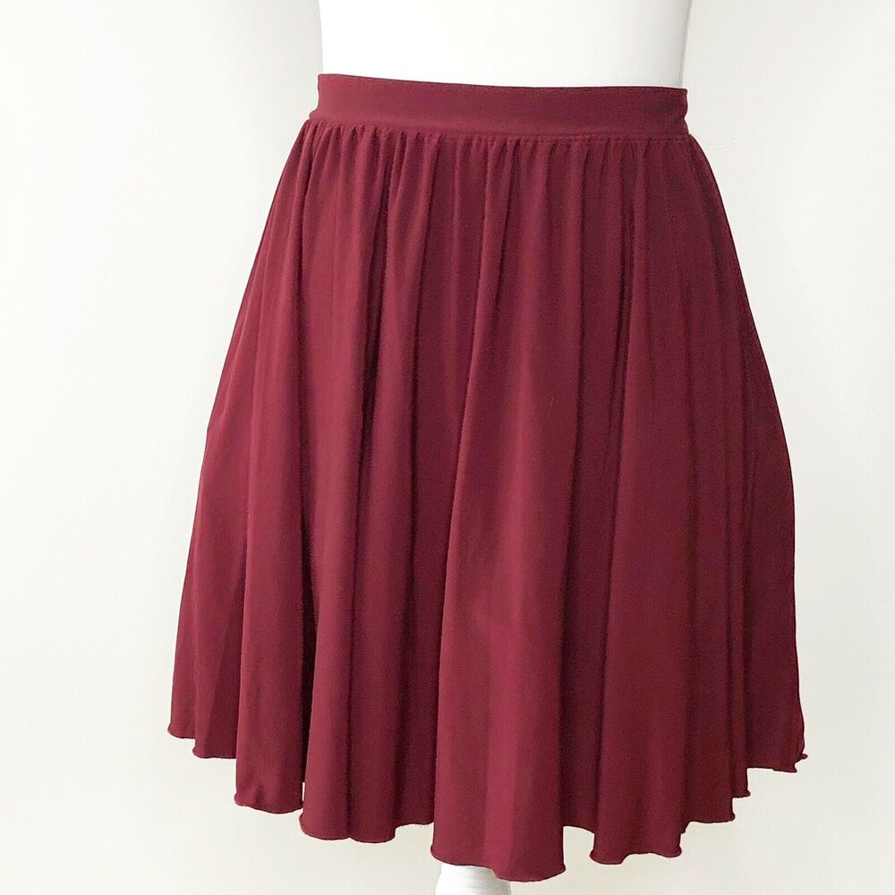 Speekless NEW Juniors Skirt Wine Red Short Size 11 New Lined